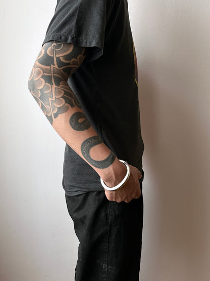 925 square pipe bangle