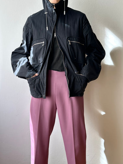 Versace sport cotton nylon jacket