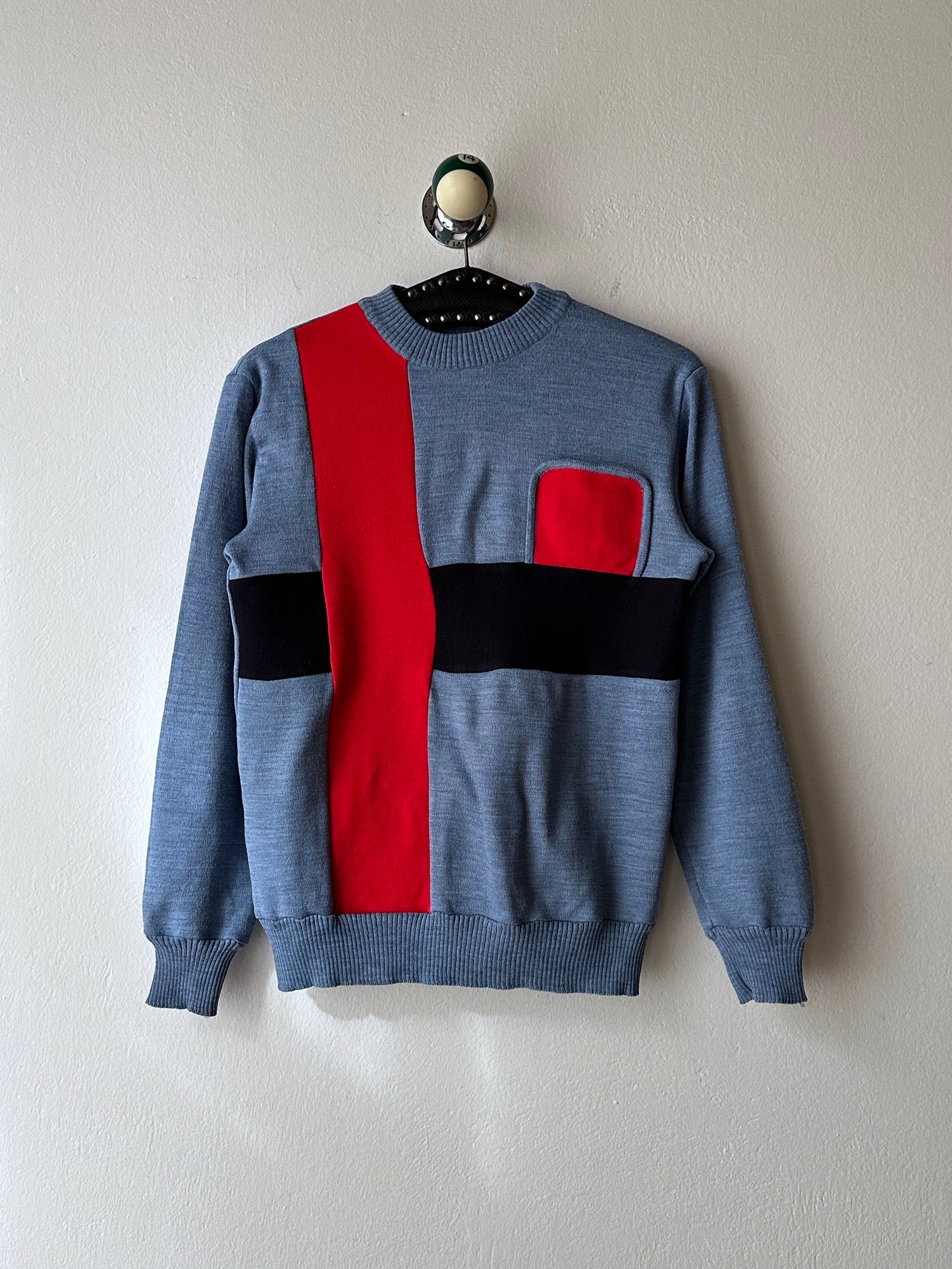 80s Romanian wool and acrylic top -  M