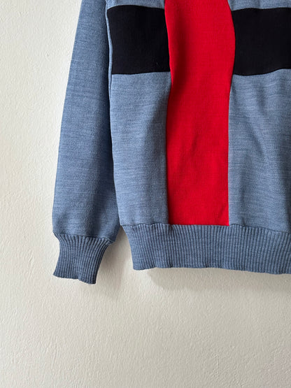 80s Romanian wool and acrylic top -  M