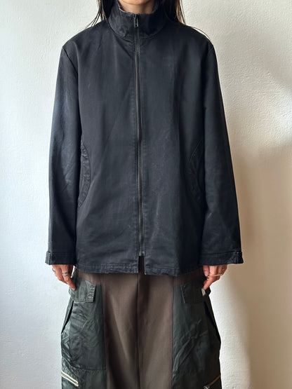 Cicatriz black cotton jacket