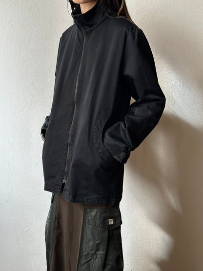 Cicatriz black cotton jacket