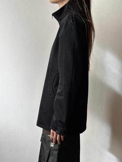 Cicatriz black cotton jacket