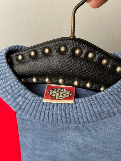 80s Romanian wool and acrylic top -  M
