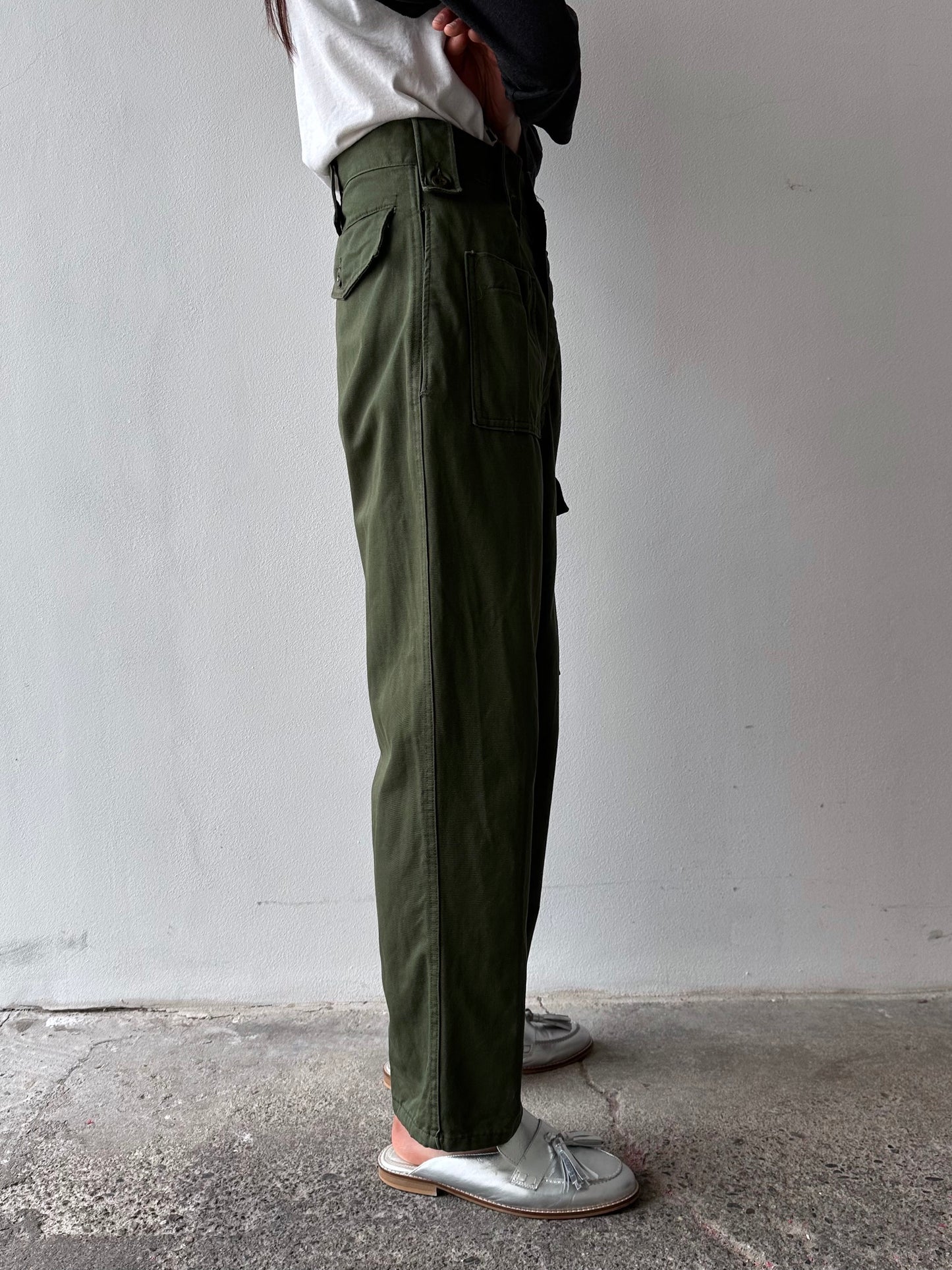 1981s België army field trousers