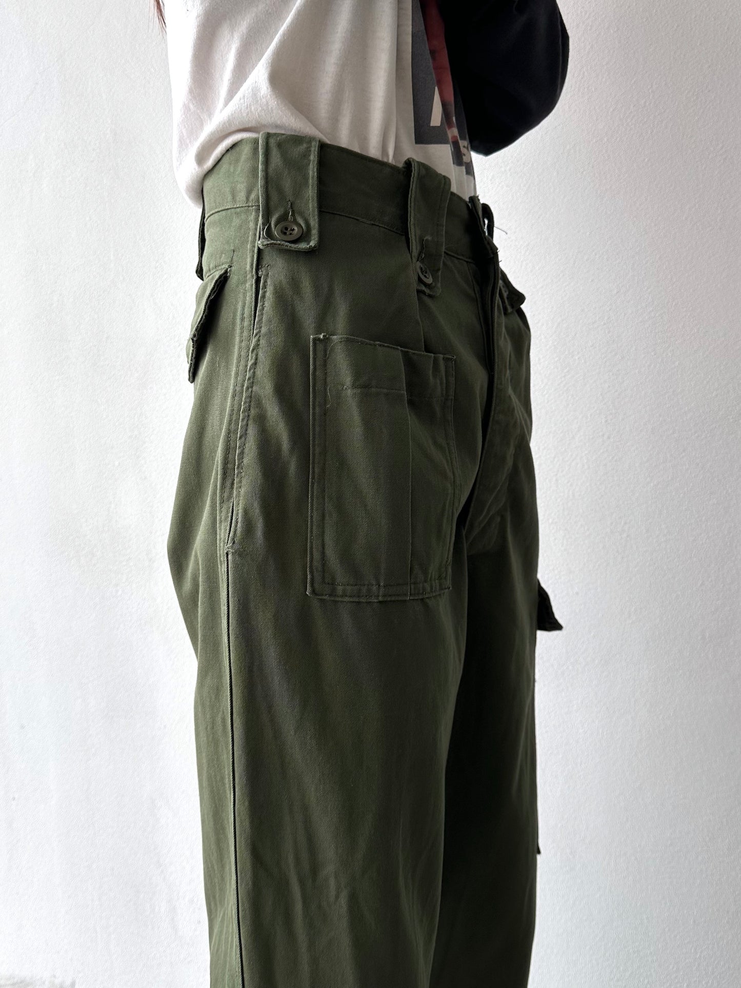 1981s België army field trousers