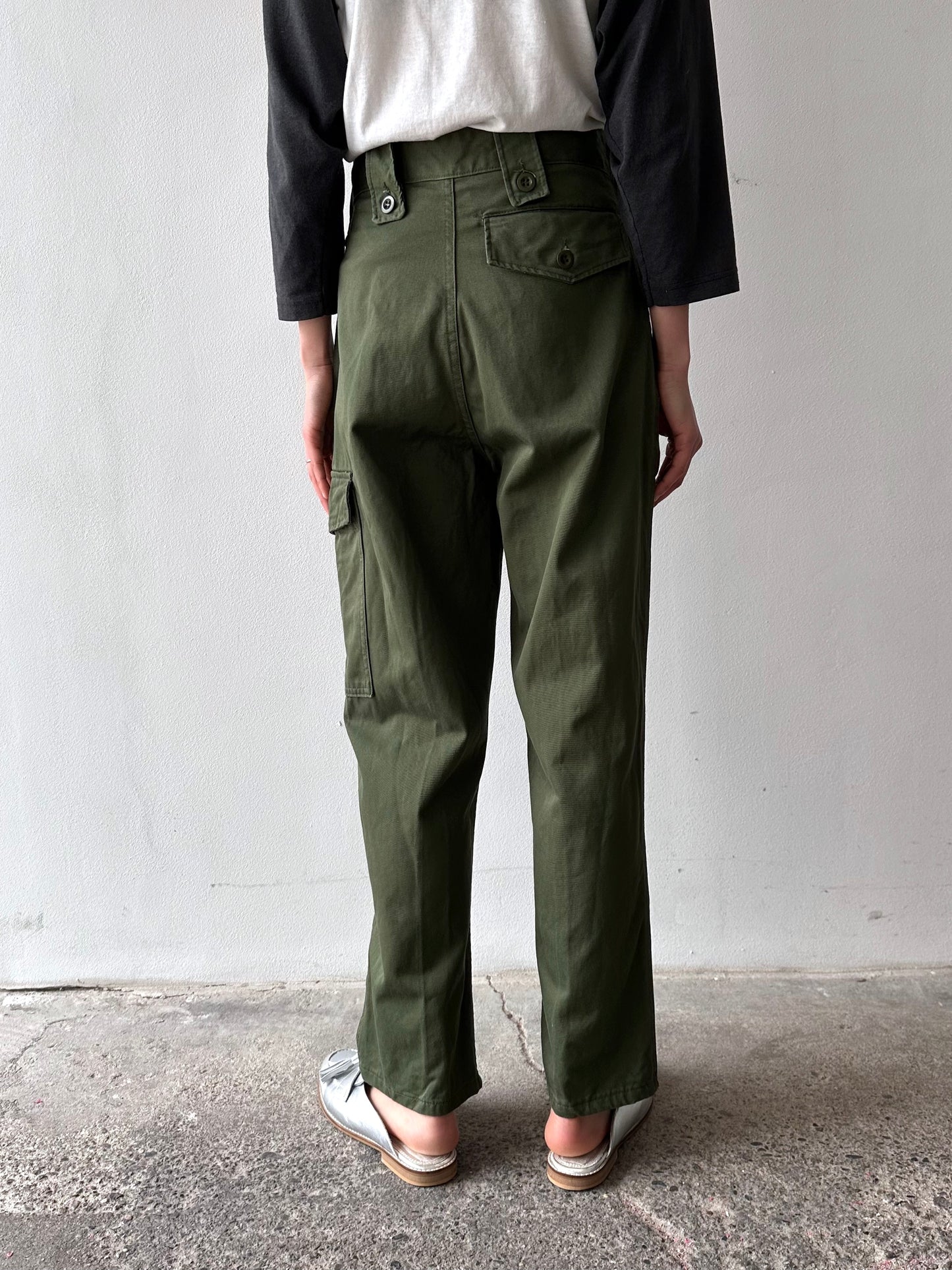 1981s België army field trousers