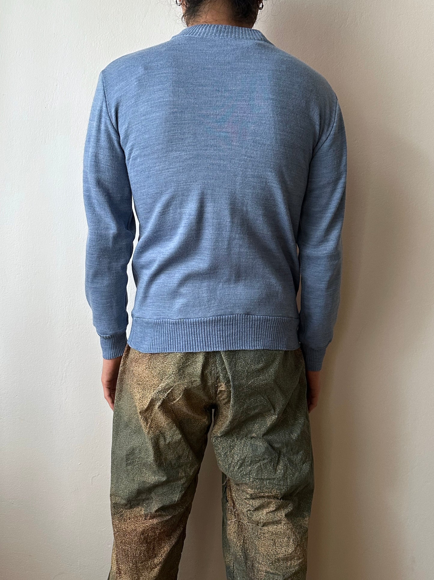 80s Romanian wool and acrylic top -  M