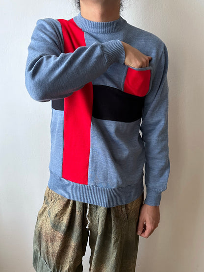 80s Romanian wool and acrylic top -  M