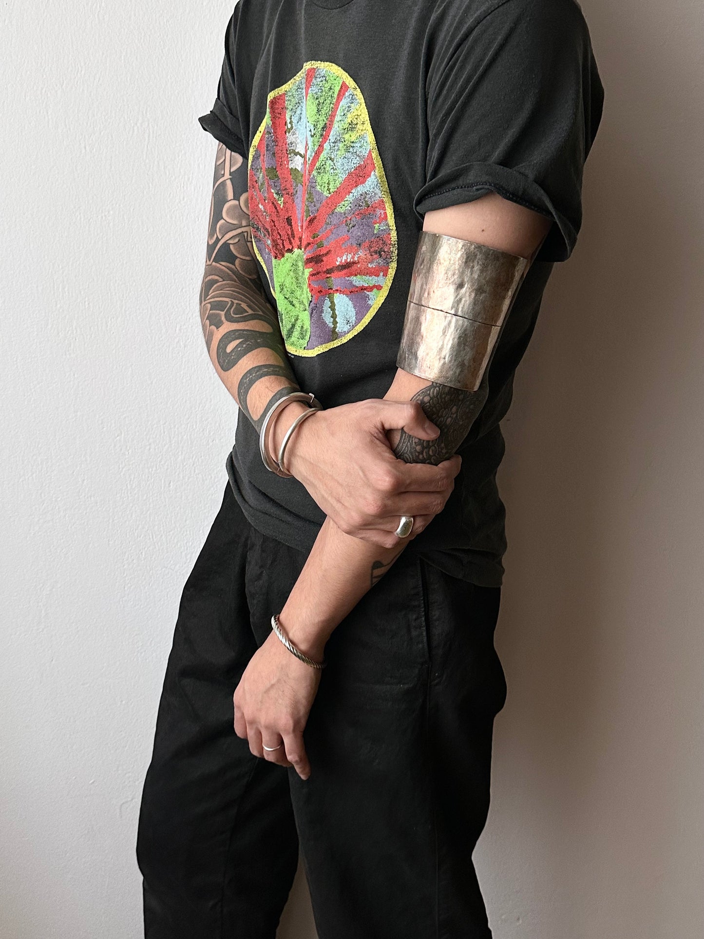 925 square pipe bangle