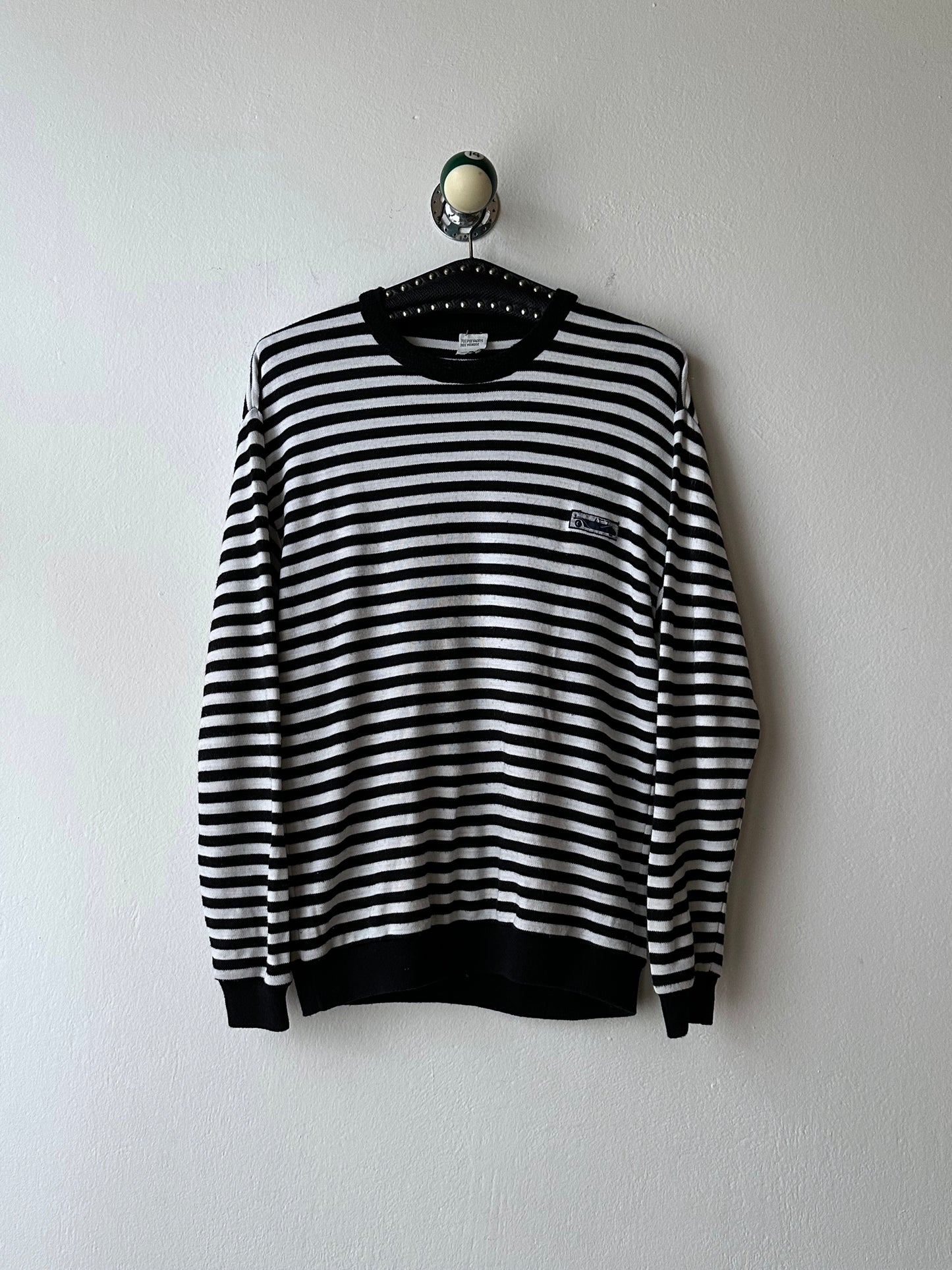 90s striped top -  M