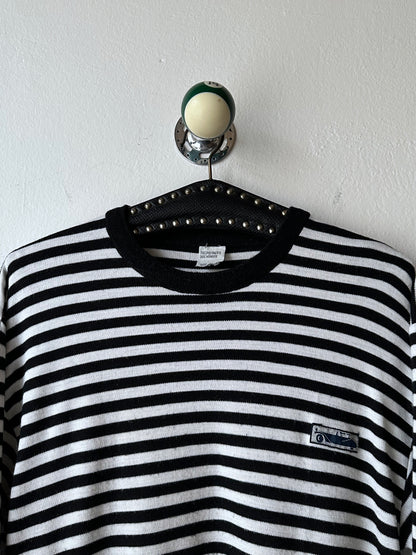 90s striped top -  M