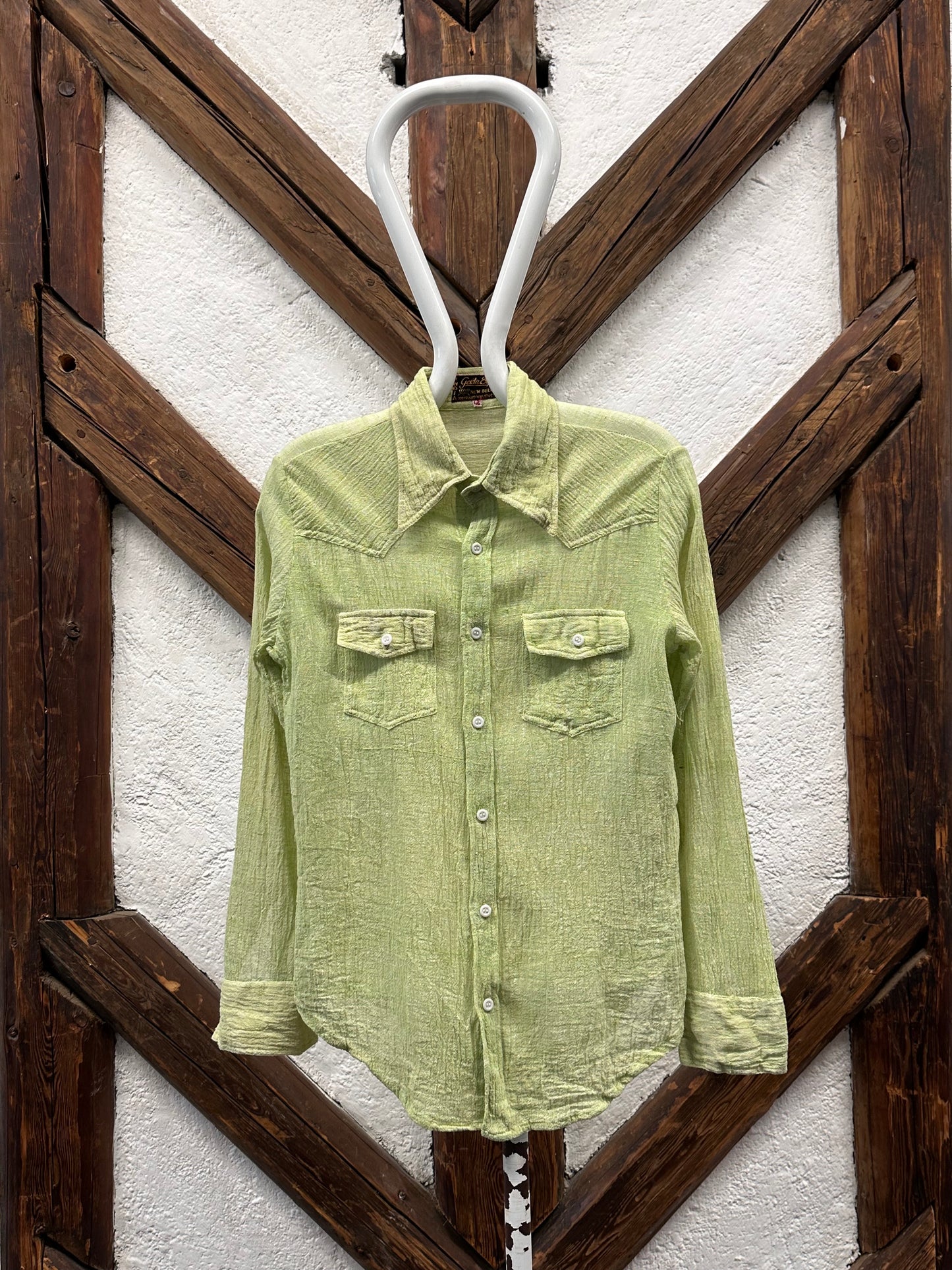 70s Indian cotton shirt