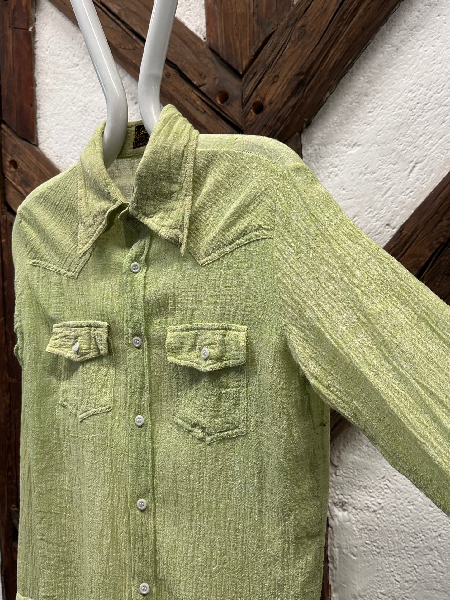 70s Indian cotton shirt