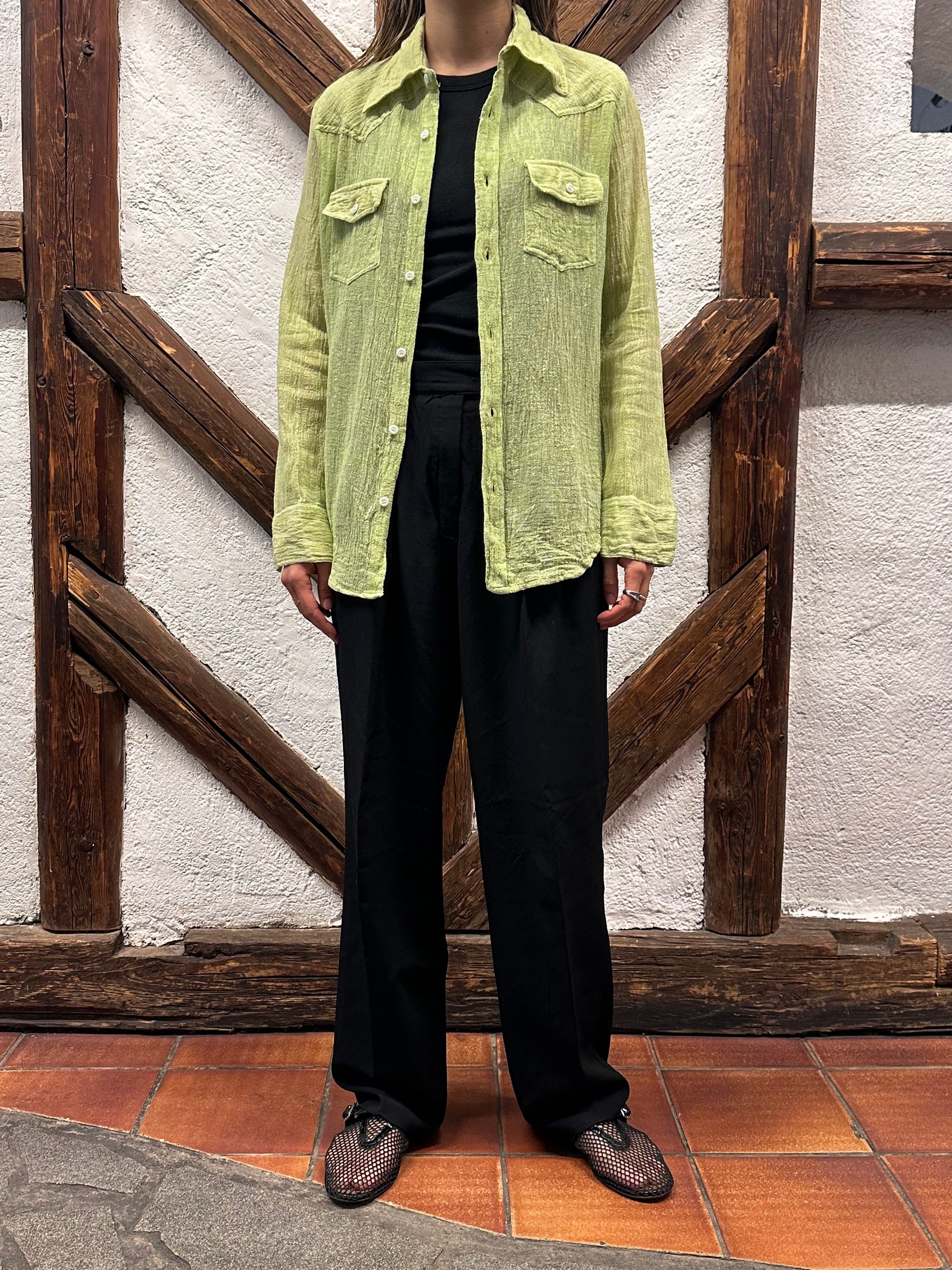 70's 70年代 Shirt Toto Praha Vintage clothing store Antique shop Prague 古着屋 アンティークショップ プラハ ユーロ古着  ヨーロッパ古着 古着卸 