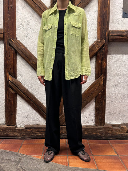 70's 70年代 Shirt Toto Praha Vintage clothing store Antique shop Prague 古着屋 アンティークショップ プラハ ユーロ古着  ヨーロッパ古着 古着卸 