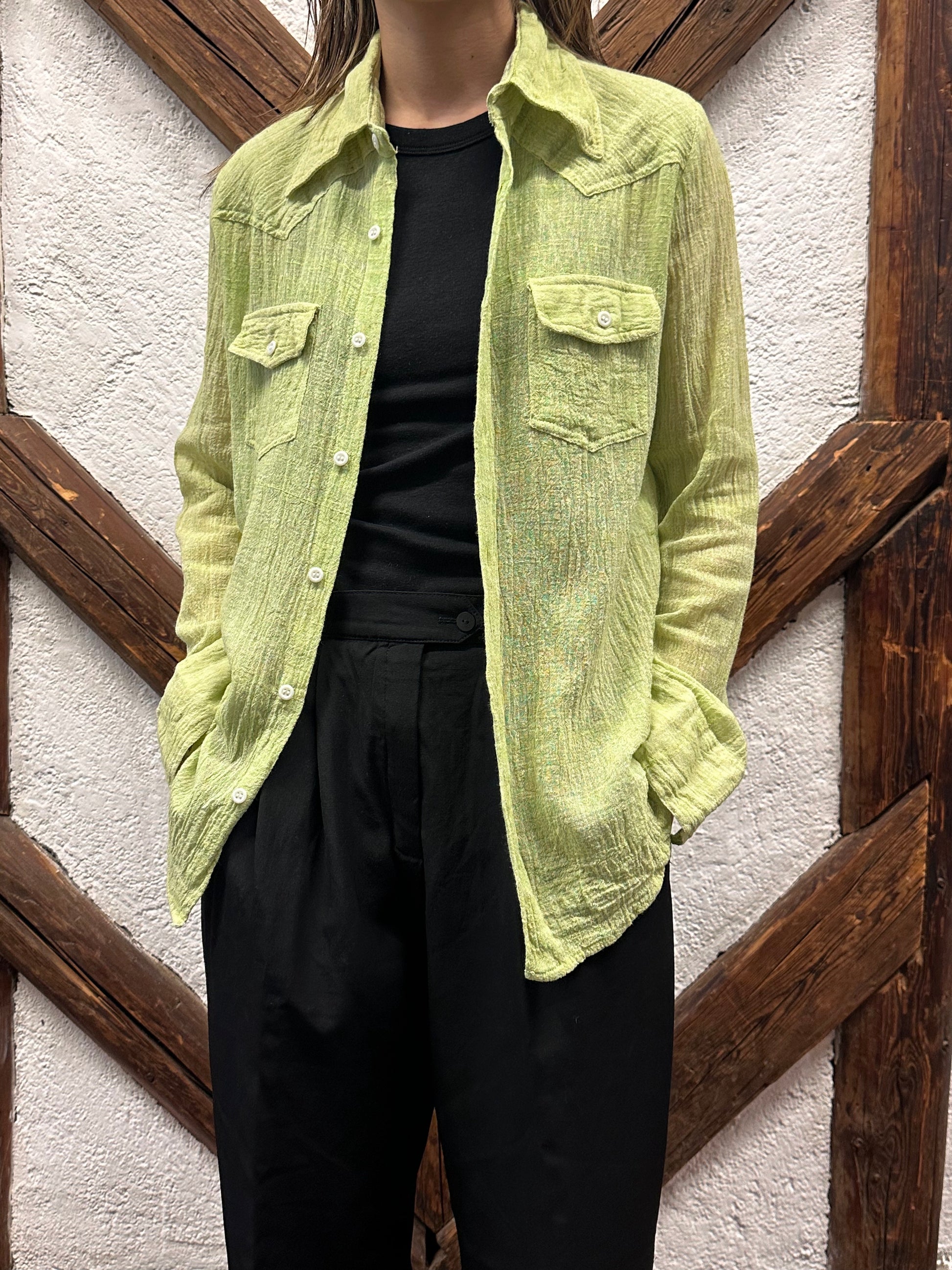 70's 70年代 Shirt Toto Praha Vintage clothing store Antique shop Prague 古着屋 アンティークショップ プラハ ユーロ古着  ヨーロッパ古着 古着卸 