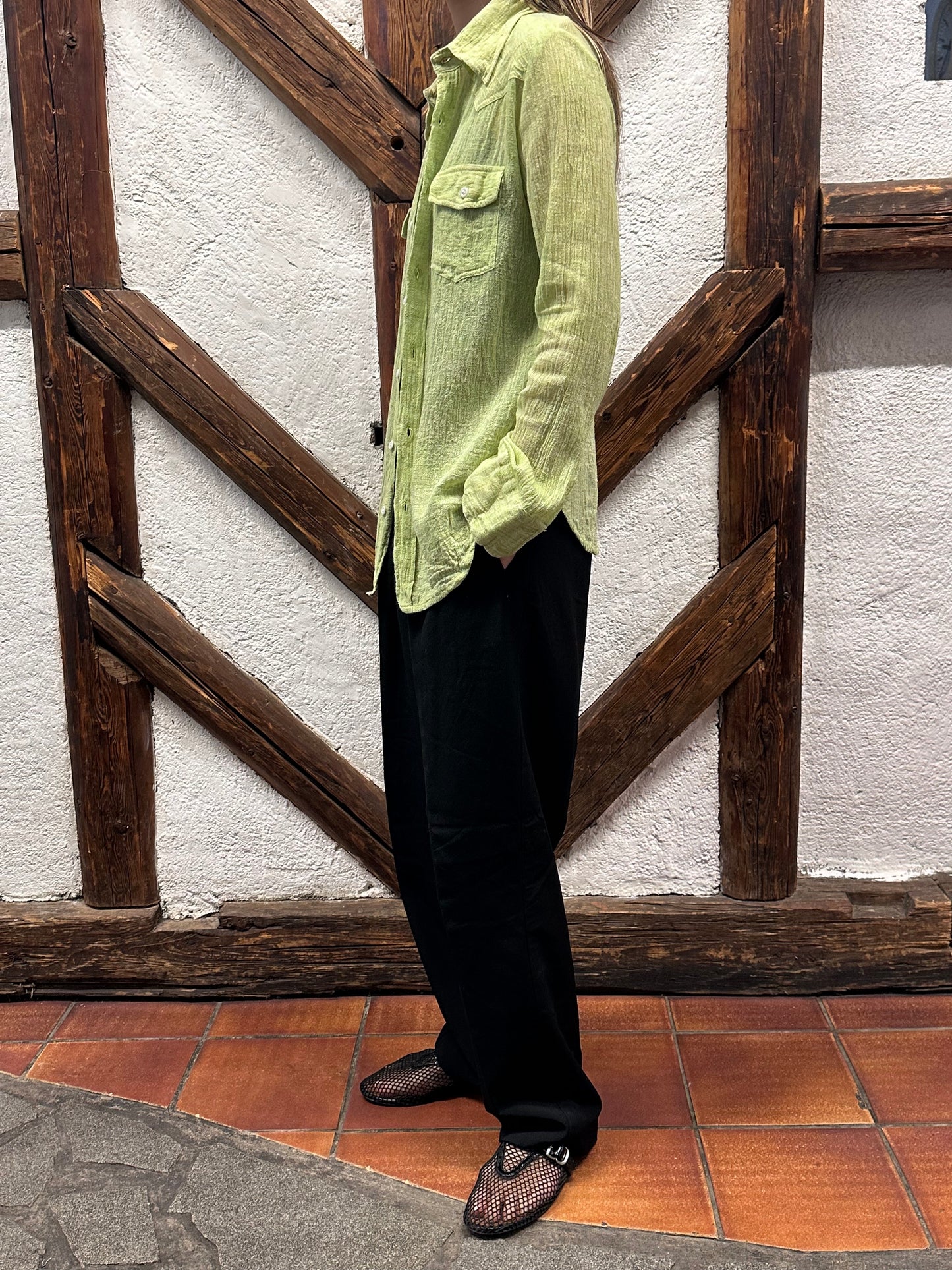 70's 70年代 Shirt Toto Praha Vintage clothing store Antique shop Prague 古着屋 アンティークショップ プラハ ユーロ古着  ヨーロッパ古着 古着卸 