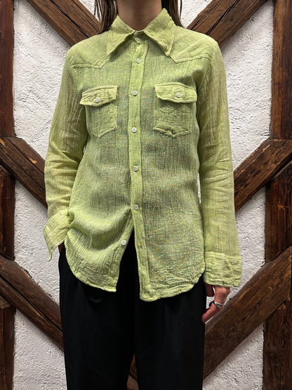 70's 70年代 Shirt Toto Praha Vintage clothing store Antique shop Prague 古着屋 アンティークショップ プラハ ユーロ古着  ヨーロッパ古着 古着卸 