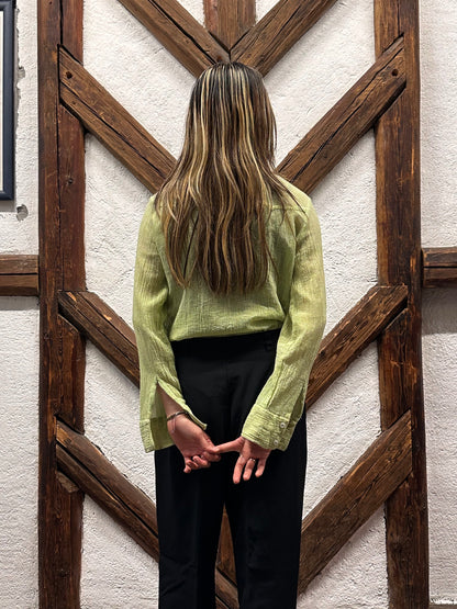 70's 70年代 Shirt Toto Praha Vintage clothing store Antique shop Prague 古着屋 アンティークショップ プラハ ユーロ古着  ヨーロッパ古着 古着卸 