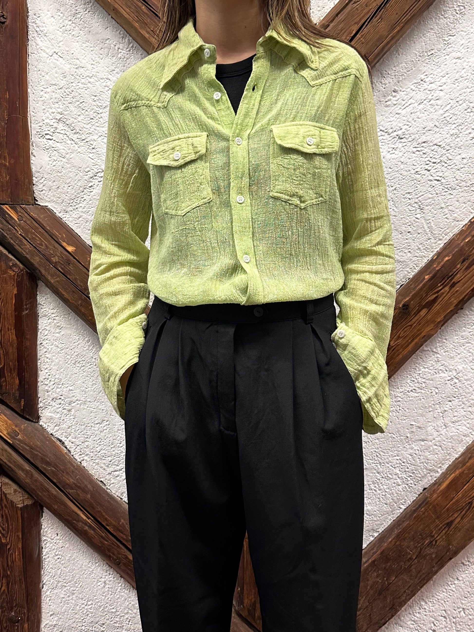 70's 70年代 Shirt Toto Praha Vintage clothing store Antique shop Prague 古着屋 アンティークショップ プラハ ユーロ古着  ヨーロッパ古着 古着卸 