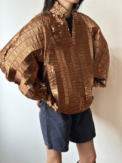 Special balloon blouse made in Italy