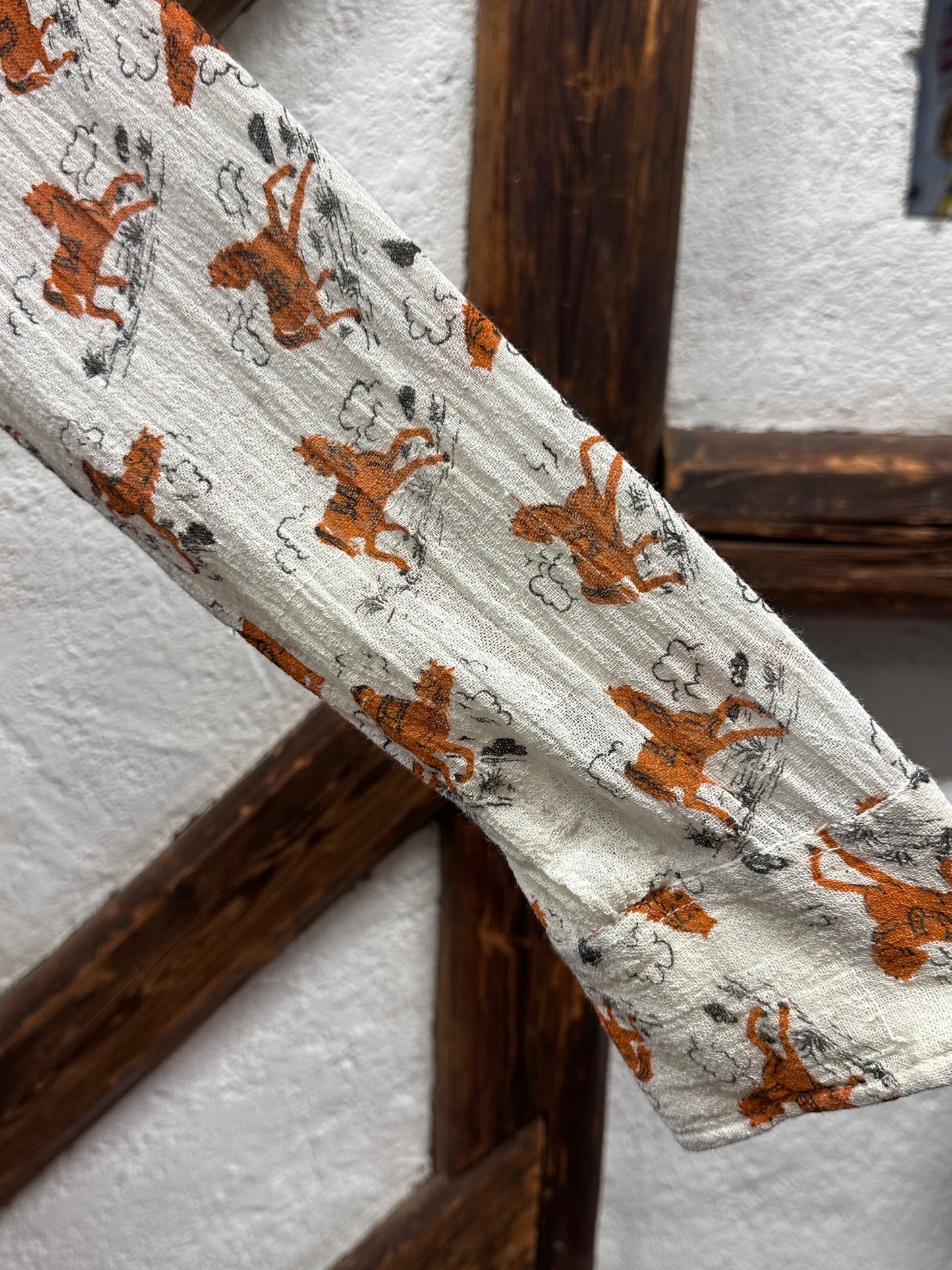 70s Indian cotton shirt