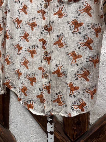 70s Indian cotton shirt