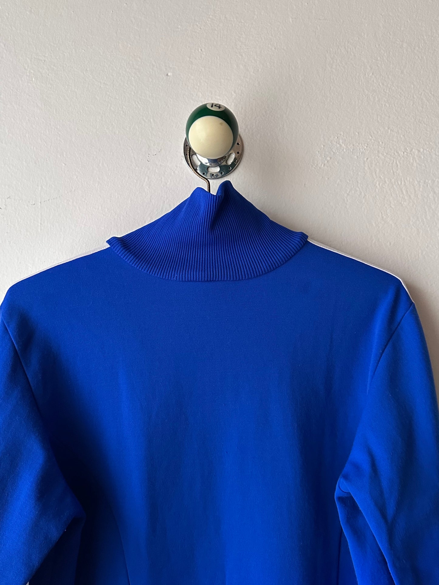 1970s vivid blue Adidas