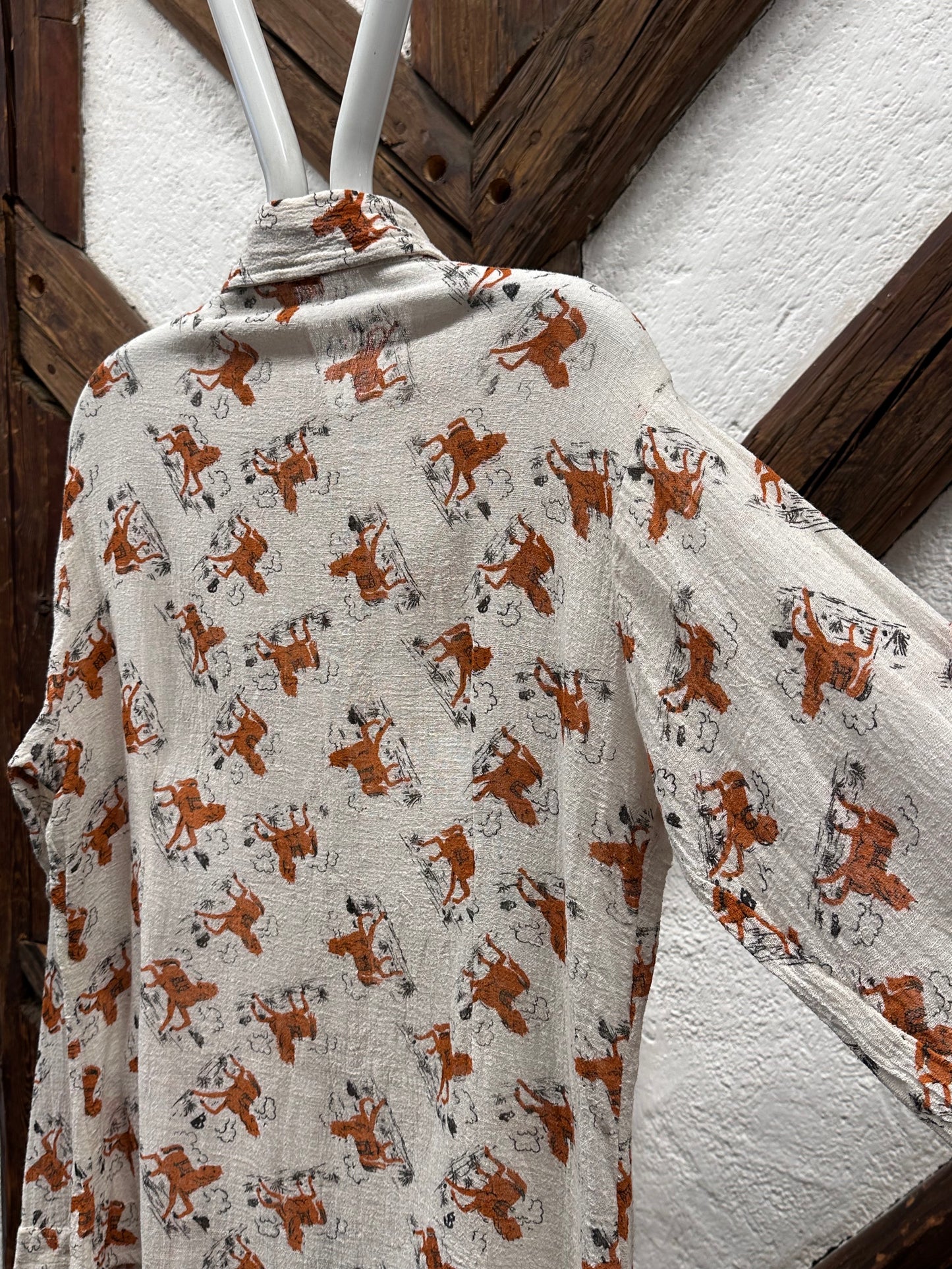 70s Indian cotton shirt