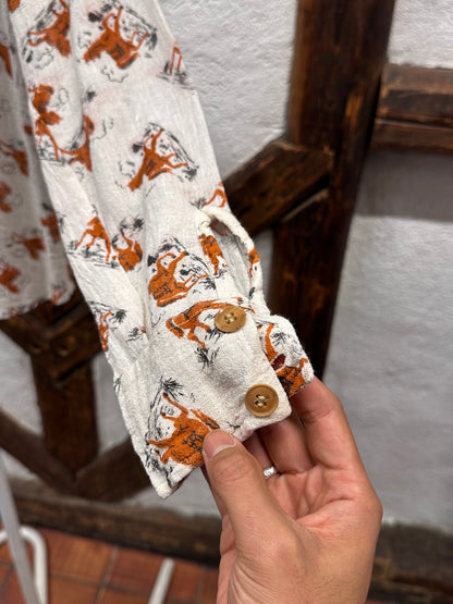 70s Indian cotton shirt