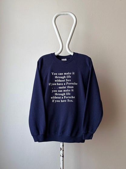 80s Porsche or Sex - L