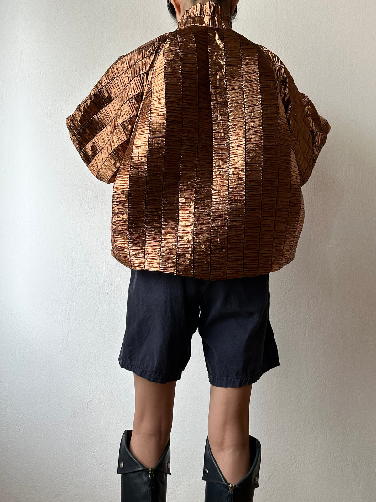 Special balloon blouse made in Italy