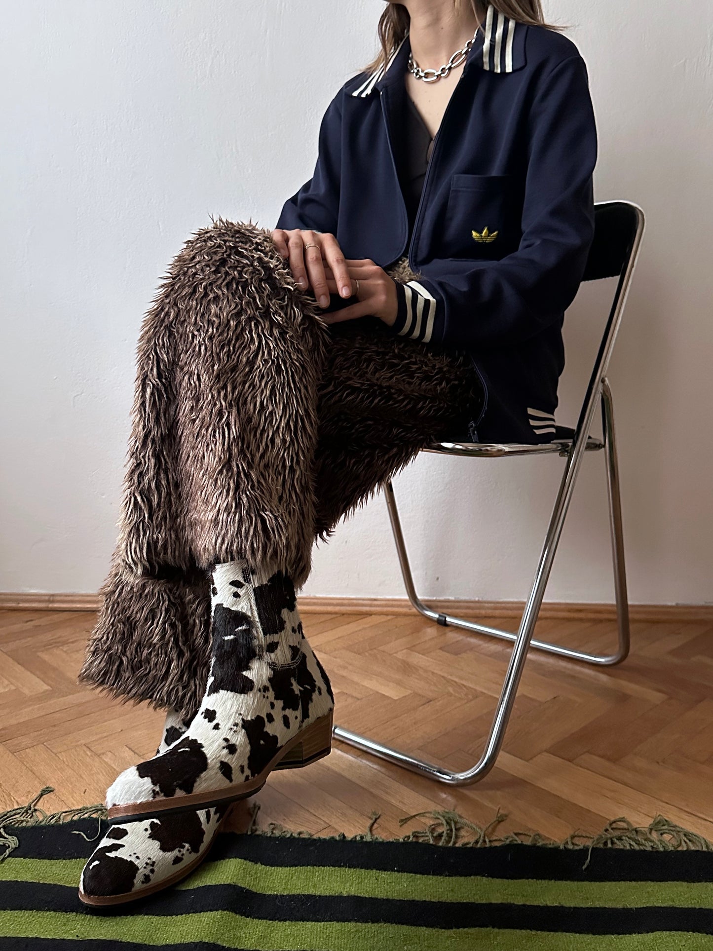 1970's Adidas Schwahn jacket 70年代 アディダス Navy 紺色 Made in West germany 西ドイツ製 Toto Praha Vintage clothing store Antique shop Prague 古着屋 アンティークショップ プラハ ユーロ古着  ヨーロッパ古着 古着卸 showroom ショールーム 予約制