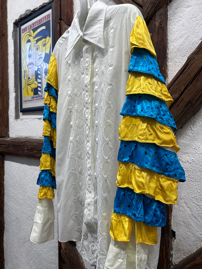 70's 70年代 Shirt Toto Praha Vintage clothing store Antique shop Prague 古着屋 アンティークショップ プラハ ユーロ古着  ヨーロッパ古着 古着卸 