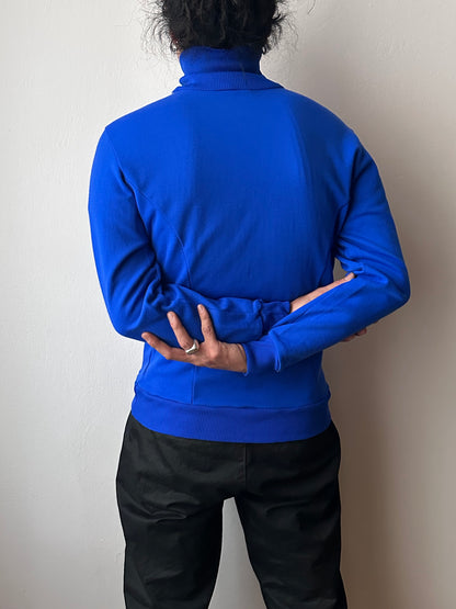 1970's Adidas Made in Austria Vintage Jersey Jacket 70's Vivid Blue Antique shop Vintage clothing store Praha Prague Showroom Appointment Toto totototrip プラハ 古着屋 古着 アディダス ジャージ 70年代 ヴィンテージ ユーロ古着 ヨーロッパ古着