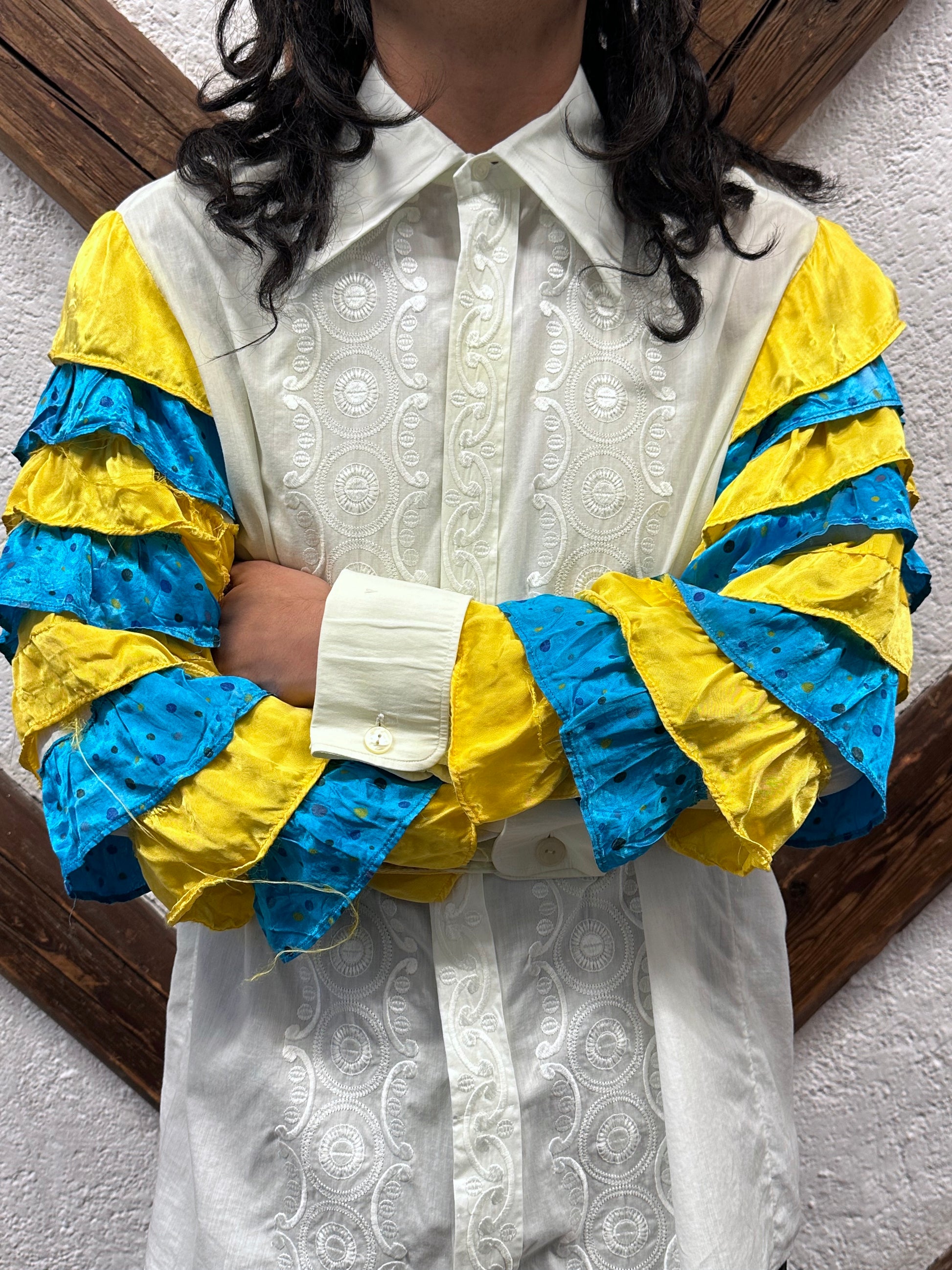 70's 70年代 Shirt Toto Praha Vintage clothing store Antique shop Prague 古着屋 アンティークショップ プラハ ユーロ古着  ヨーロッパ古着 古着卸 