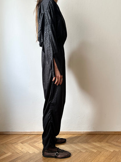 80s black jumpsuits