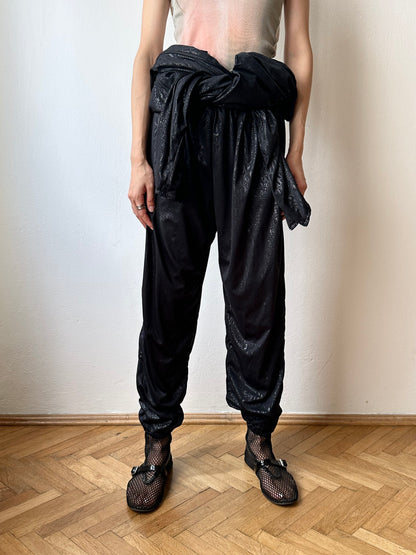 80s black jumpsuits