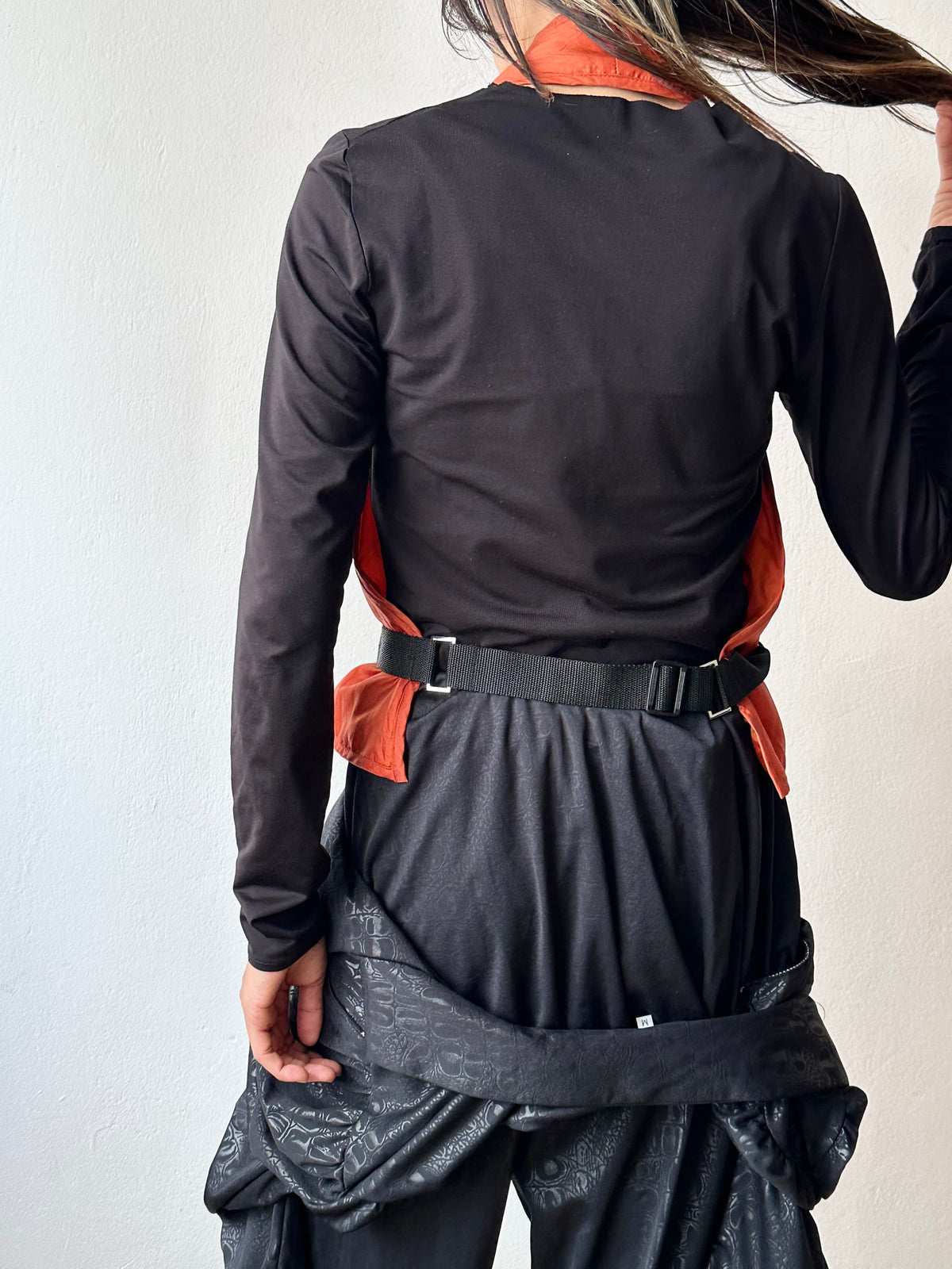 open-back rave vest