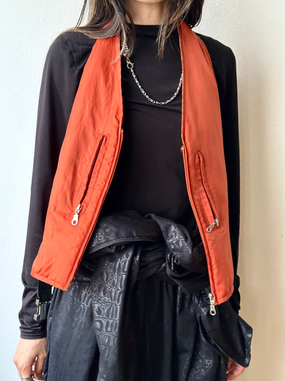 open-back rave vest