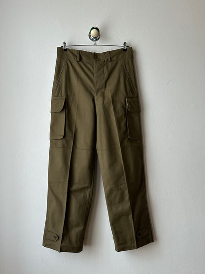Deadstock French Army M-47 trousers フレンチミリタリー 軍物 1950s 50年代 前期タイプ Toto Praha Vintage clothing shop Antique shop 古着屋 プラハ Showroom appointment Prague ユーロ古着 ヨーロッパ古着 古着卸 ヴィンテージ