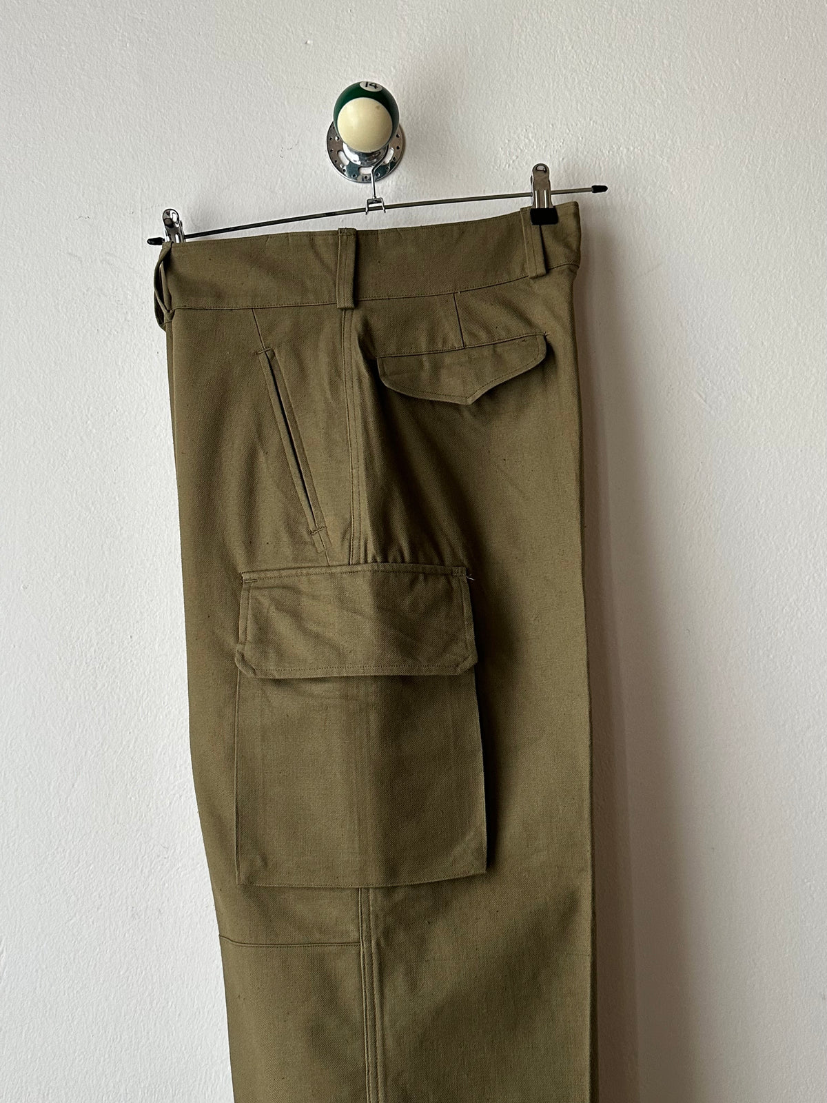 Deadstock French Army M-47 trousers フレンチミリタリー 軍物 1950s 50年代 前期タイプ Toto Praha Vintage clothing shop Antique shop 古着屋 プラハ Showroom appointment Prague ユーロ古着 ヨーロッパ古着 古着卸 ヴィンテージ