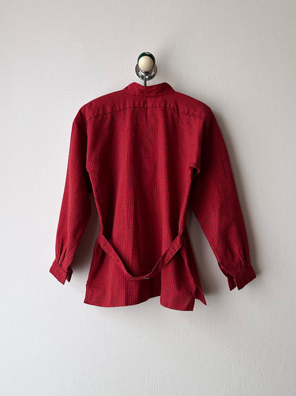 60-70s Norwegian wool work shirt