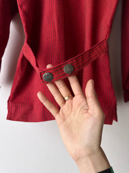 60-70s Norwegian wool work shirt