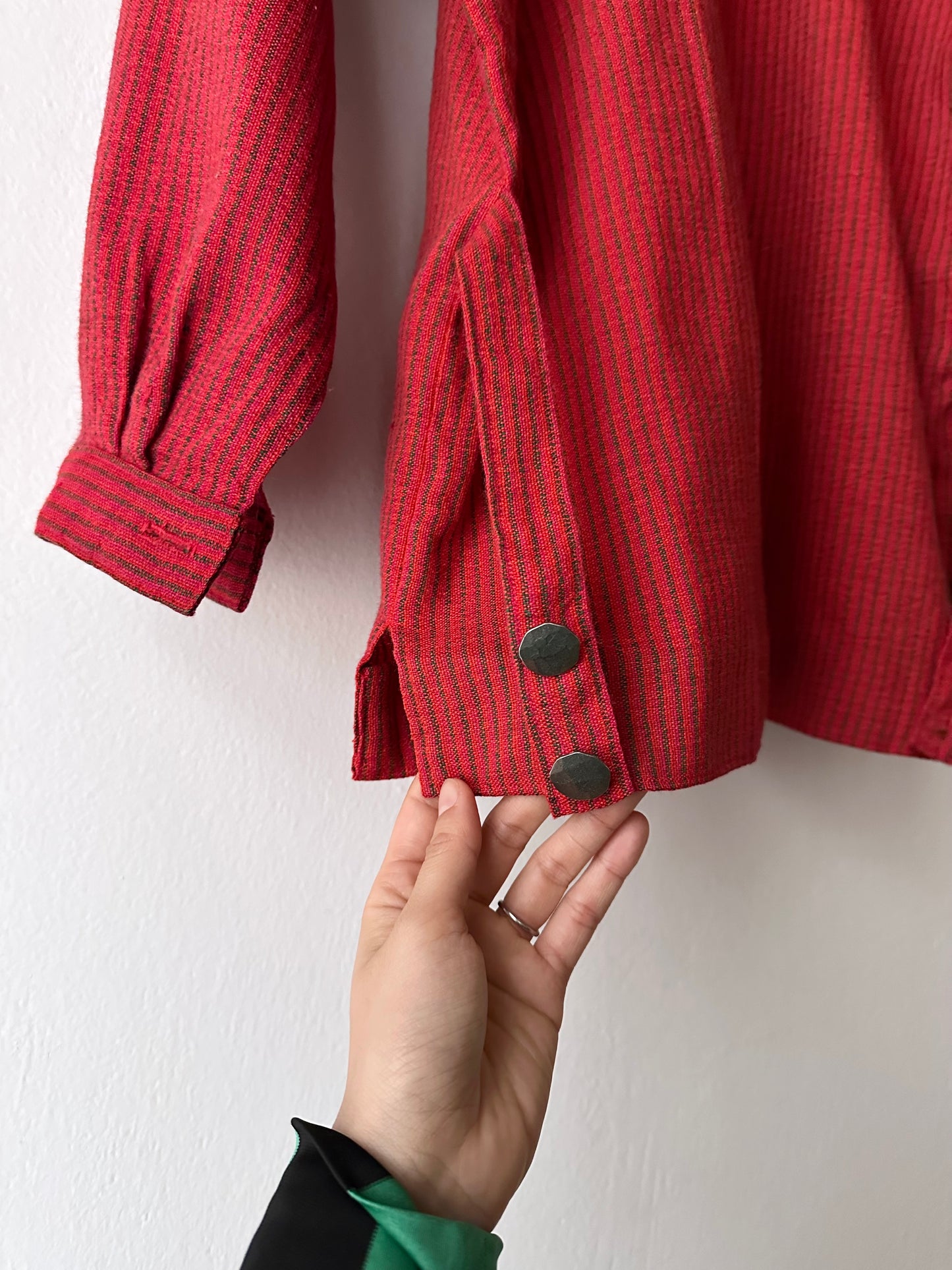 60-70s Norwegian wool work shirt