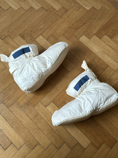 Péřové pokojové boty (deadstock) – 28–29 cm