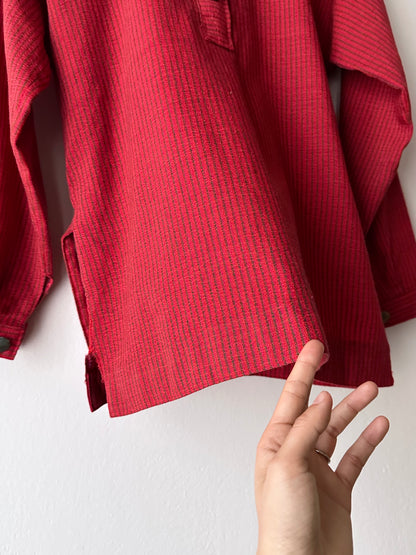 60-70s Norwegian wool work shirt