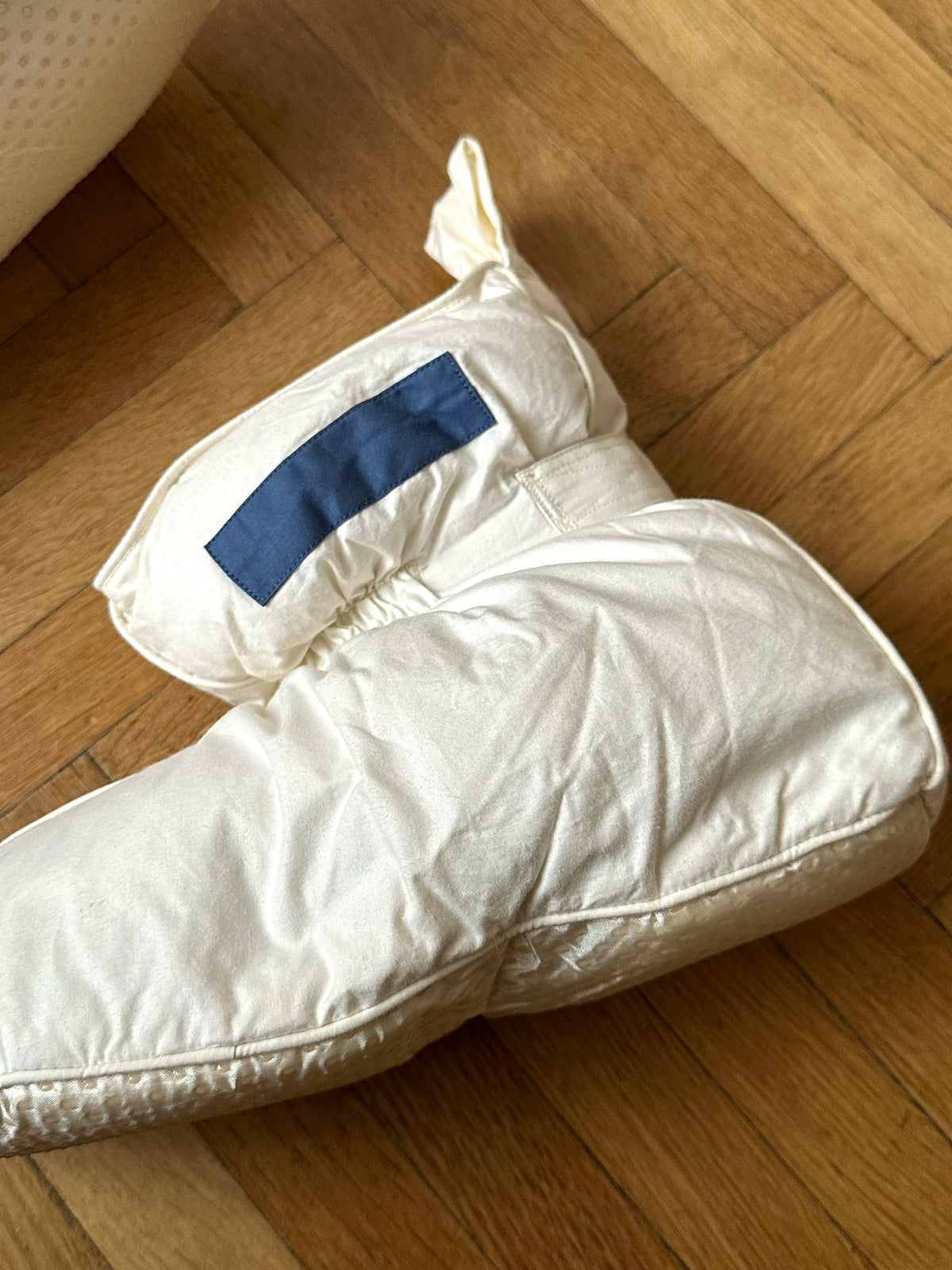 Péřové pokojové boty (deadstock) – 28–29 cm