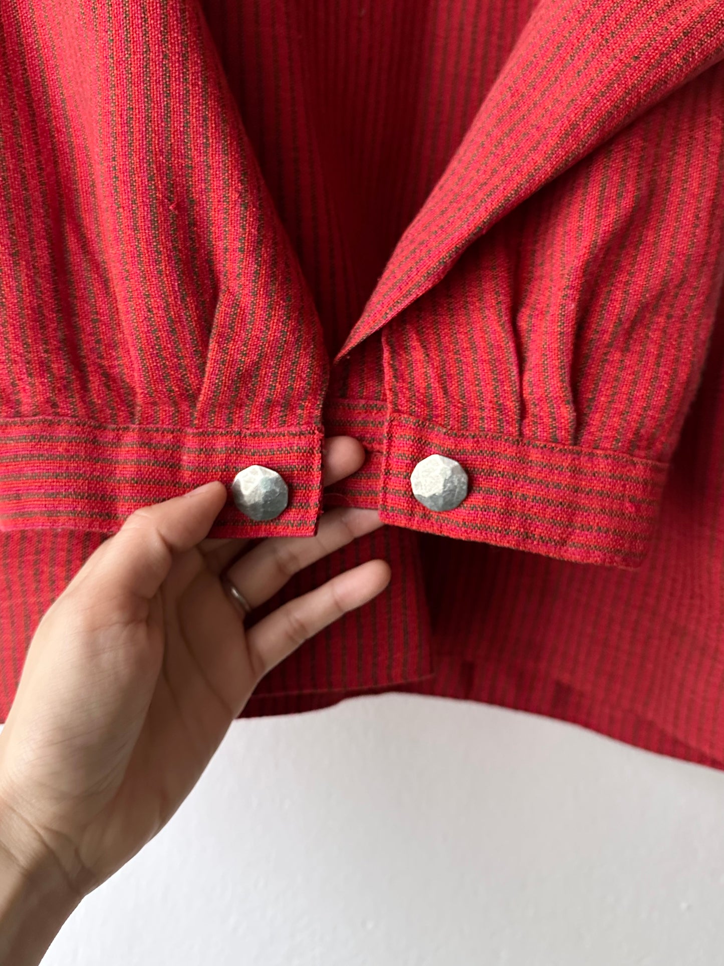 60-70s Norwegian wool work shirt